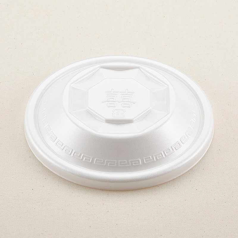 青葉紙業 麺容器 ラーメン 蓋 中 龍 221628 50枚/袋（ご注文単位9袋）【直送品】