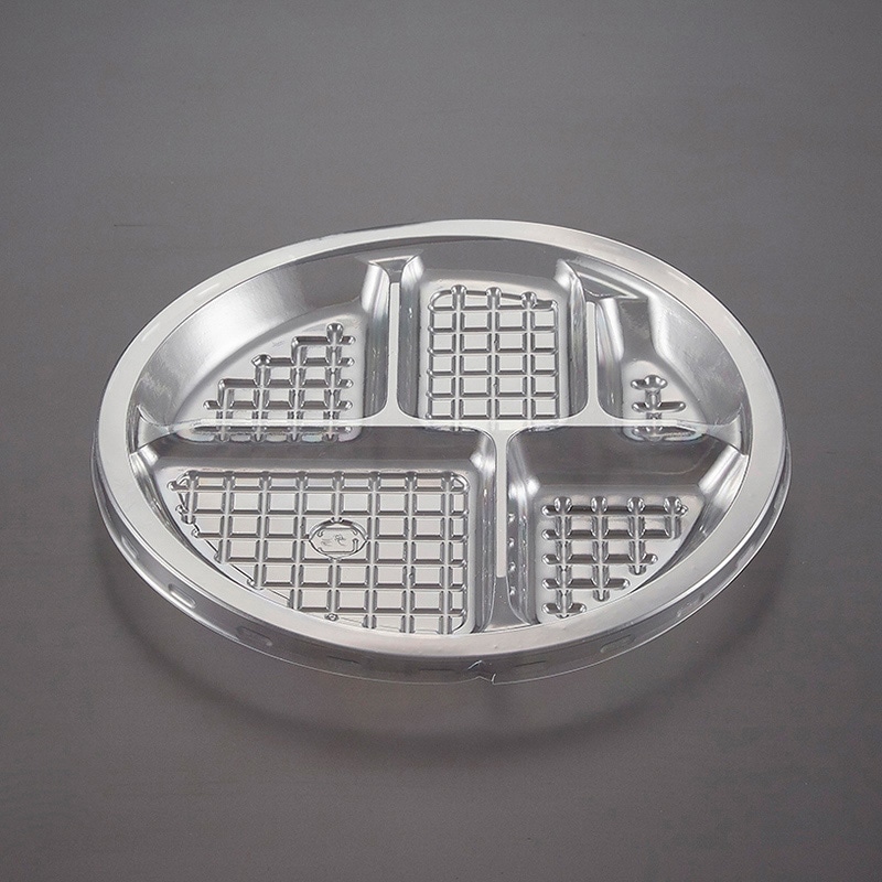 青葉紙業 麺容器 ラーメン 中仕切3 中 嵌合タイプ 221643 50枚/袋（ご注文単位9袋）【直送品】