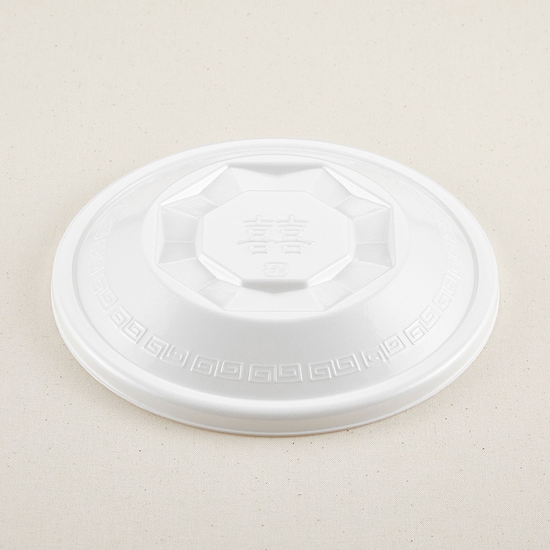 青葉紙業 麺容器 ラーメン 蓋 大 龍 221758 50枚/袋（ご注文単位8袋）【直送品】