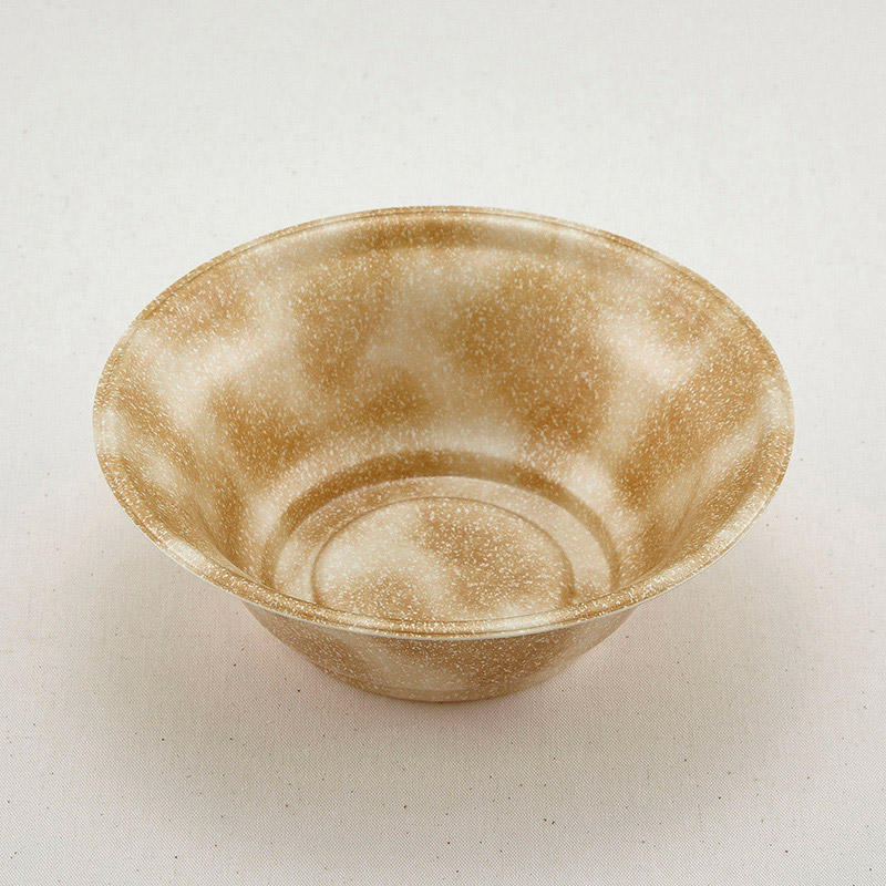 青葉紙業 麺容器 ラーメン 本体 中浅 耐熱しがらき 221853 50個/袋（ご注文単位18袋）【直送品】