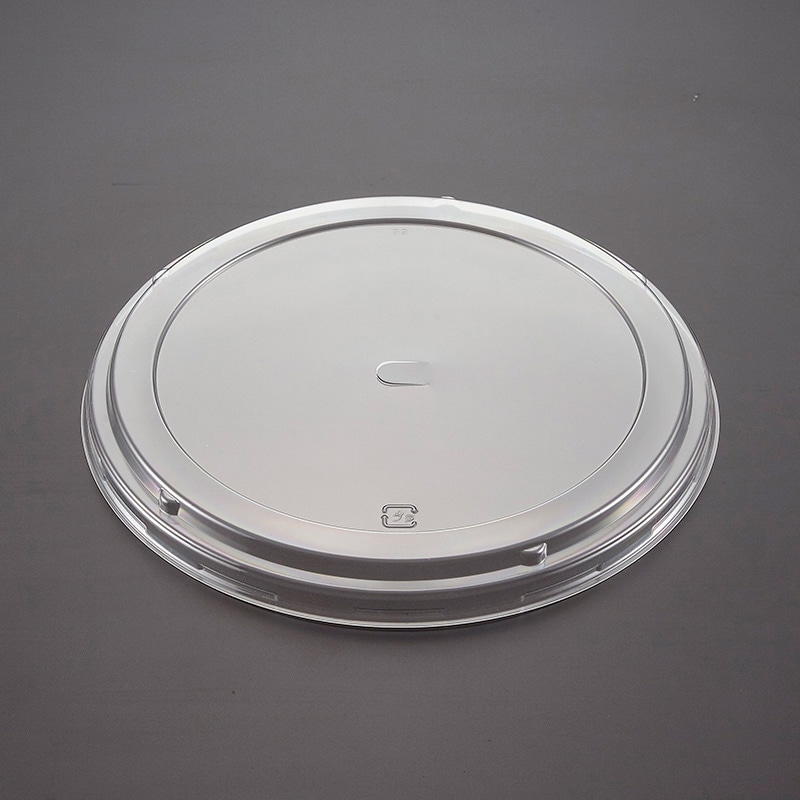 青葉紙業 麺容器 あさどん 蓋 透明 U字孔 190 透明U字孔 221890 50枚/袋（ご注文単位24袋）【直送品】