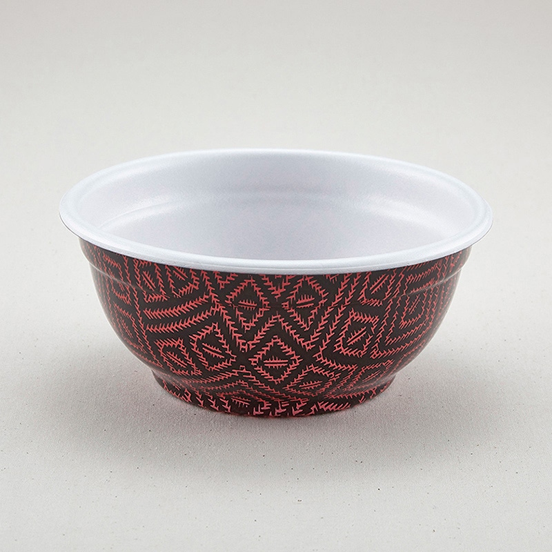 青葉紙業 麺容器 でかどん 本体 らんたい 222017 50個/袋（ご注文単位9袋）【直送品】