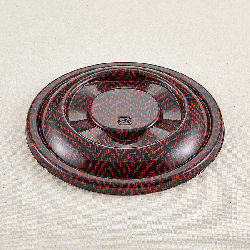 青葉紙業 麺容器 でかどん 蓋 らんたい 222117 50枚/袋（ご注文単位9袋）【直送品】