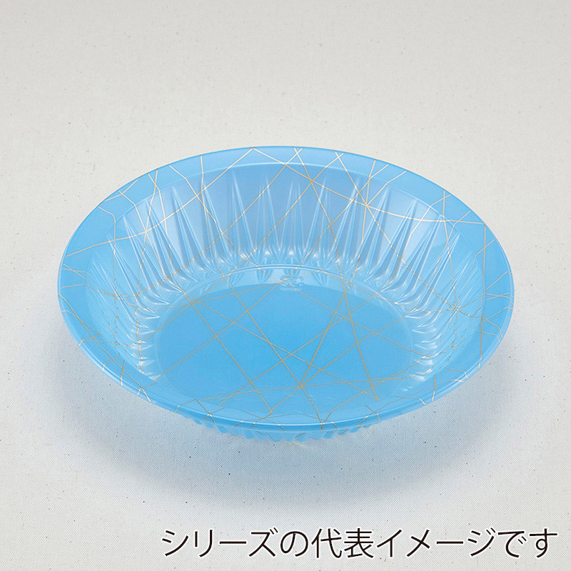 青葉紙業 深皿容器 まるざら 本体 185 あおきりこ 222304 50枚/袋（ご注文単位12袋）【直送品】