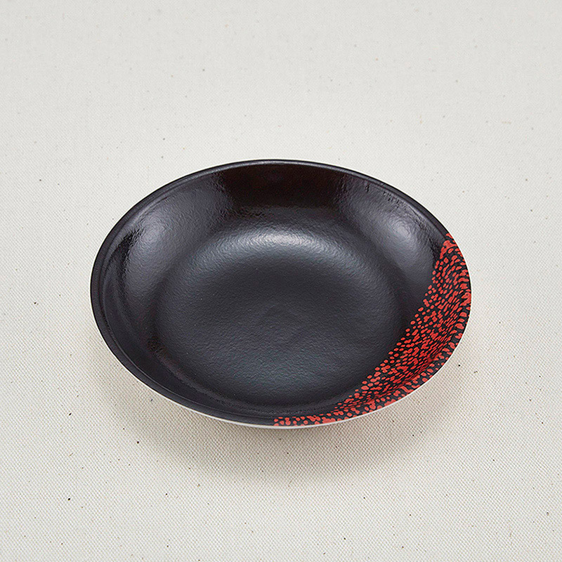 青葉紙業 発泡皿 こざら 100 あけぼの 225109 100枚/袋（ご注文単位24袋）【直送品】