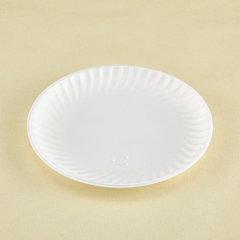 >青葉紙業 発泡皿 取り皿 大 白 226101 100枚/袋(ご注文単位10袋)【直送品】