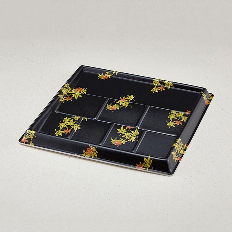 青葉紙業 寿司容器 すしねた 大 もみじ 227118 20枚/袋（ご注文単位15袋）【直送品】