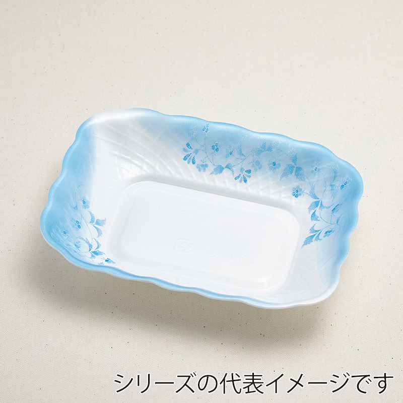 青葉紙業 刺身容器 ふかざら 小 かずら 232255 100枚/袋（ご注文単位11袋）【直送品】