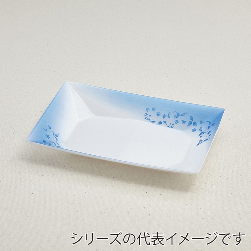 青葉紙業 刺身容器 ひらざら 本体 14 かずら 234055 100枚/袋（ご注文単位11袋）【直送品】