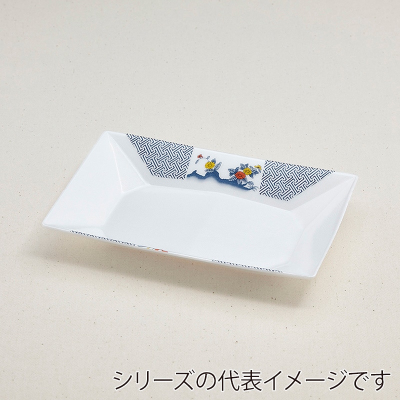 青葉紙業 刺身容器 ひらざら 本体 15 にしき 234125 100枚/袋（ご注文単位9袋）【直送品】