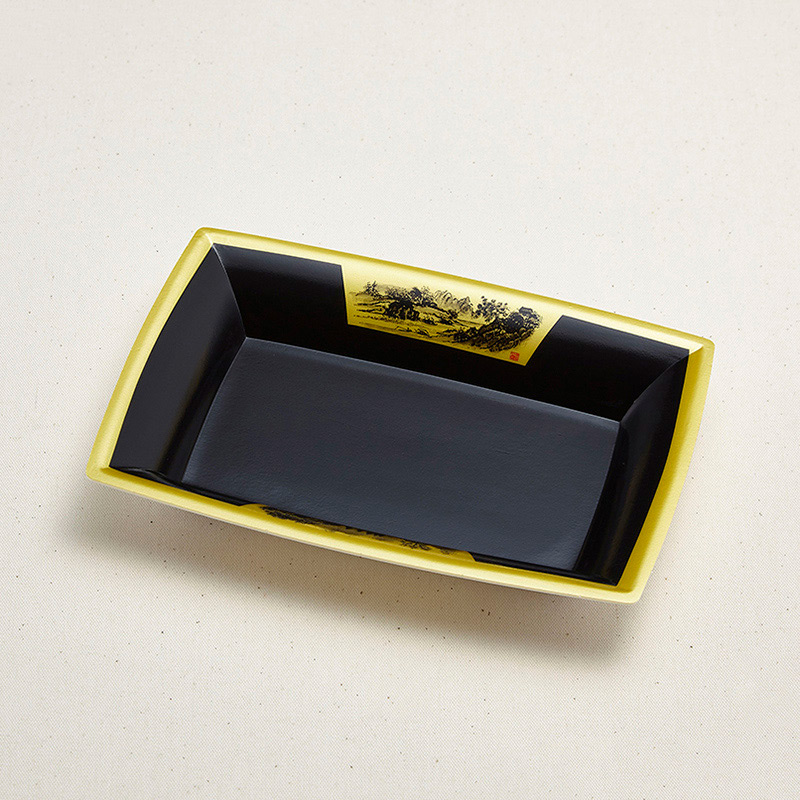 青葉紙業 刺身容器 しばぶね 14 さんすい 234602 100枚/袋（ご注文単位12袋）【直送品】