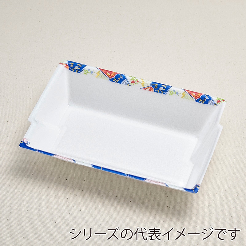 青葉紙業 刺身容器 もりざら 55 平安 235181 50枚/袋（ご注文単位12袋）【直送品】