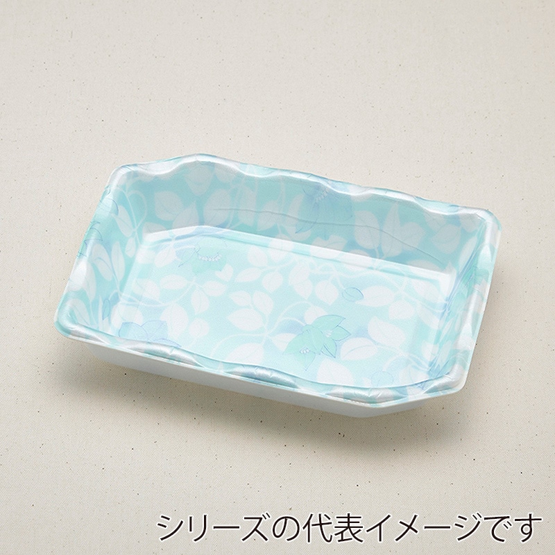 青葉紙業 刺身容器 すみきり皿 5 てっせん 236524 50枚/袋（ご注文単位12袋）【直送品】