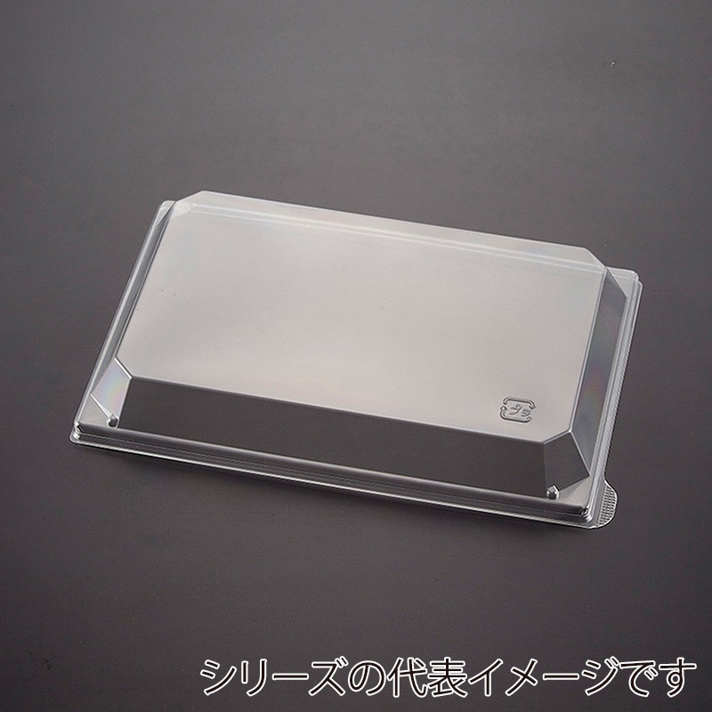 青葉紙業 刺身容器 つづみざら 蓋 透明 150 透明 238191 50枚/袋（ご注文単位18袋）【直送品】