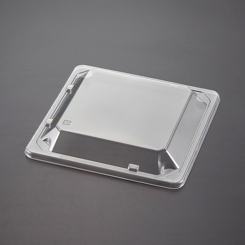 青葉紙業 弁当容器 透明蓋 EA-185 248003 50枚/袋（ご注文単位18袋）【直送品】
