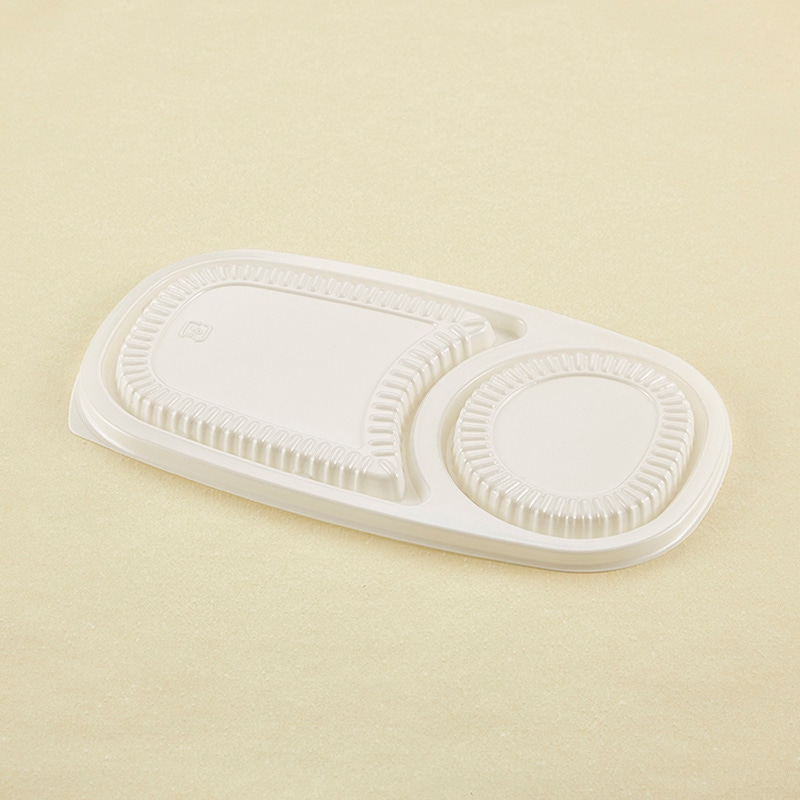 青葉紙業 カレー容器 蓋 中 HI白色 251129 50枚/袋（ご注文単位12袋）【直送品】