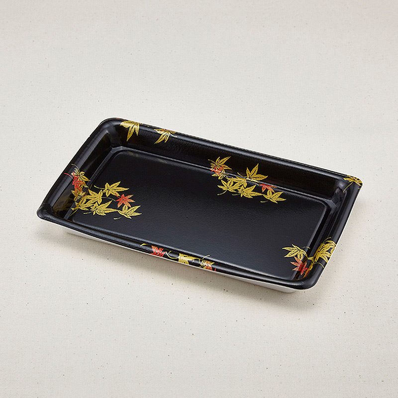 青葉紙業 寿司容器 あさ折 本体 8 もみじ 262027 50個/袋（ご注文単位18袋）【直送品】