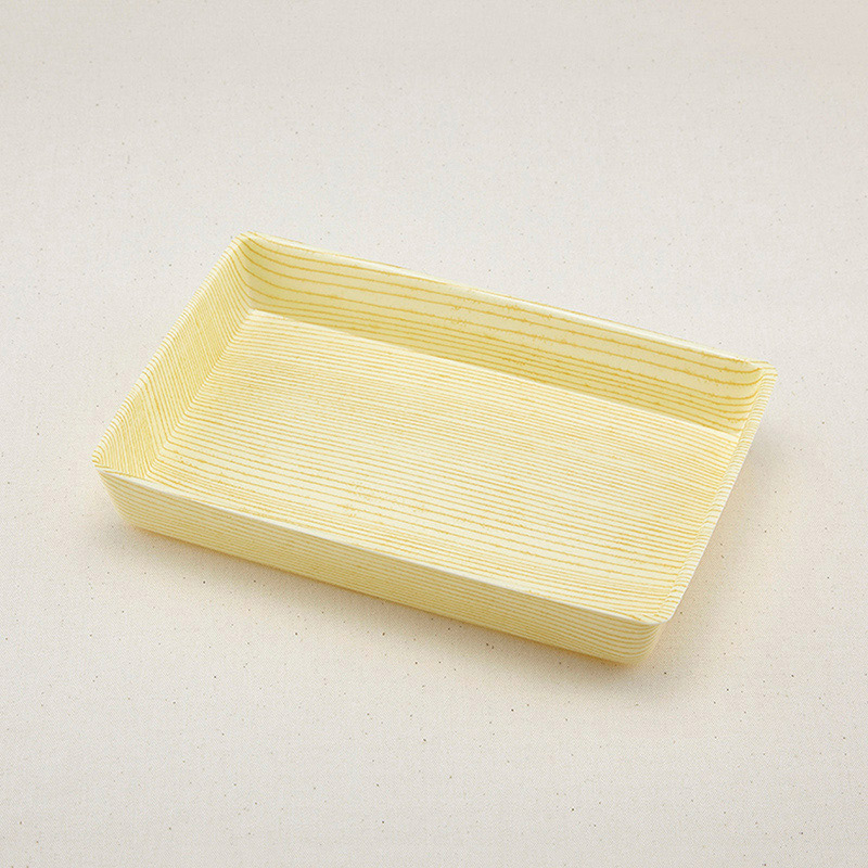 青葉紙業 寿司容器 すし折 本体 7寸 もくめ 265302 50個/袋（ご注文単位12袋）【直送品】