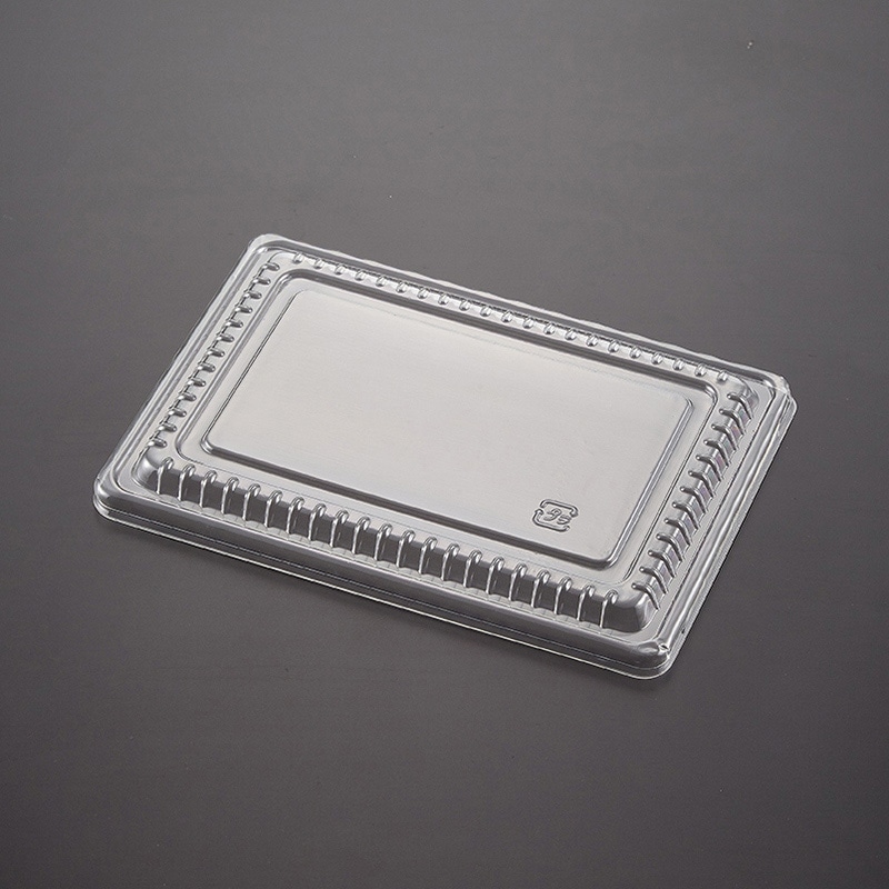 青葉紙業 寿司容器 すし折 蓋 透明 7寸 透明 265330 50枚/袋（ご注文単位12袋）【直送品】