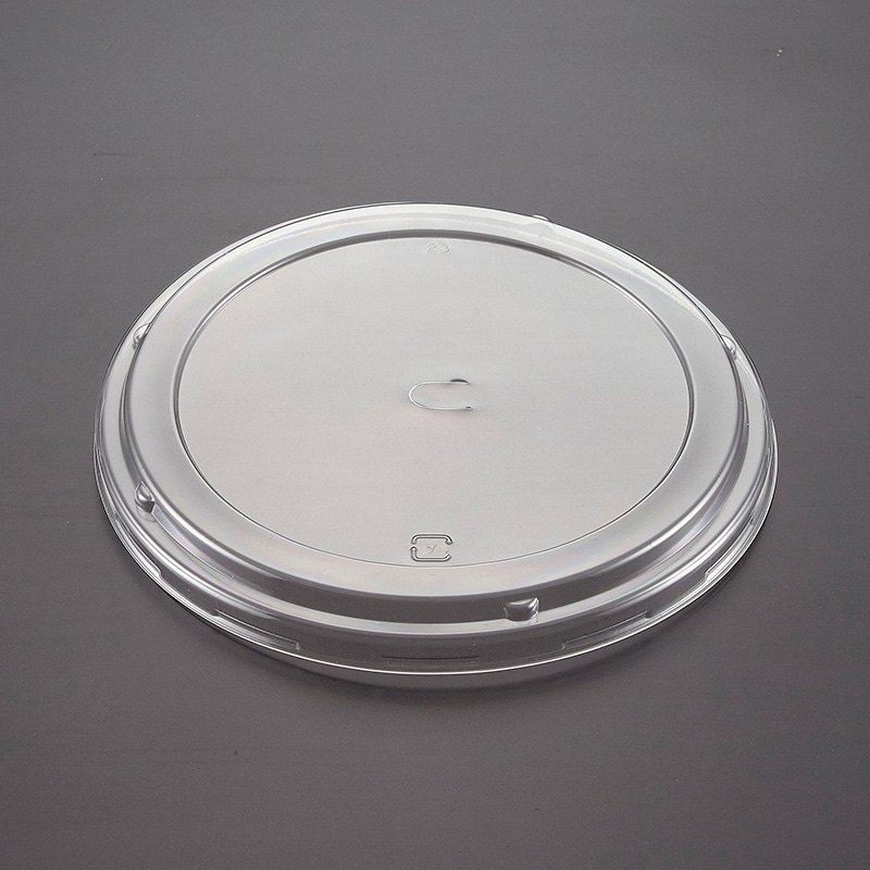 青葉紙業 麺容器 めん重 平蓋 U字孔 220536 50枚/袋（ご注文単位9袋）【直送品】