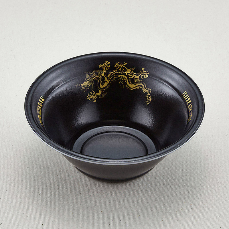 青葉紙業 麺容器 ラーメン 本体 中 昇龍 221703 50個/袋（ご注文単位9袋）【直送品】