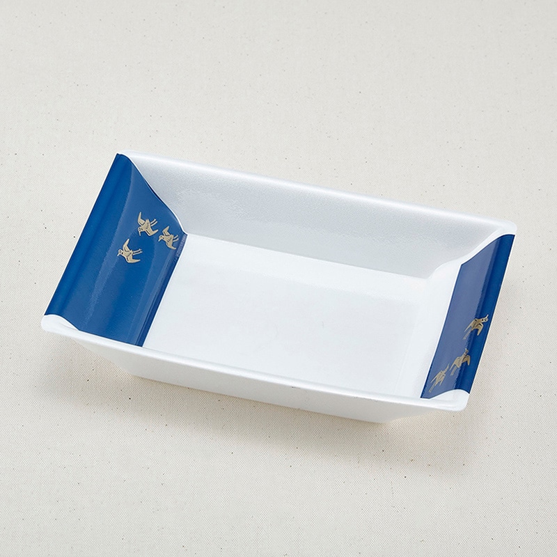 青葉紙業 刺身容器 高瀬舟 70 千鳥 239702 50枚/袋（ご注文単位8袋）【直送品】