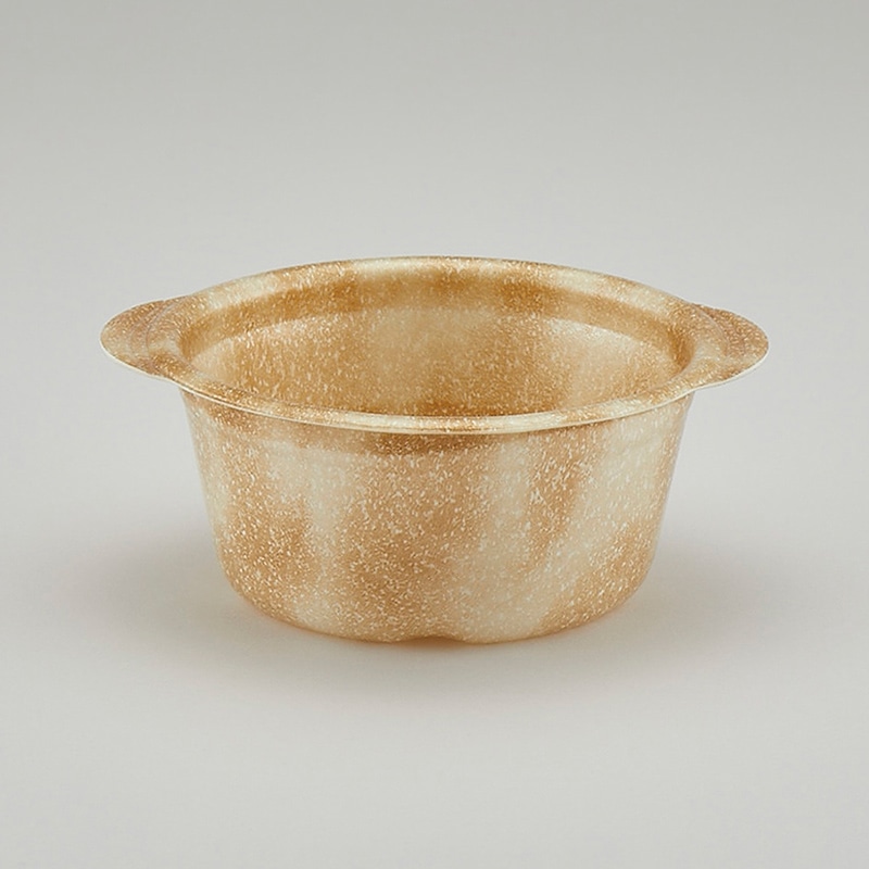 青葉紙業 丼容器 本体 KD-145 耐熱しがらき 272354 50個/袋（ご注文単位12袋）【直送品】