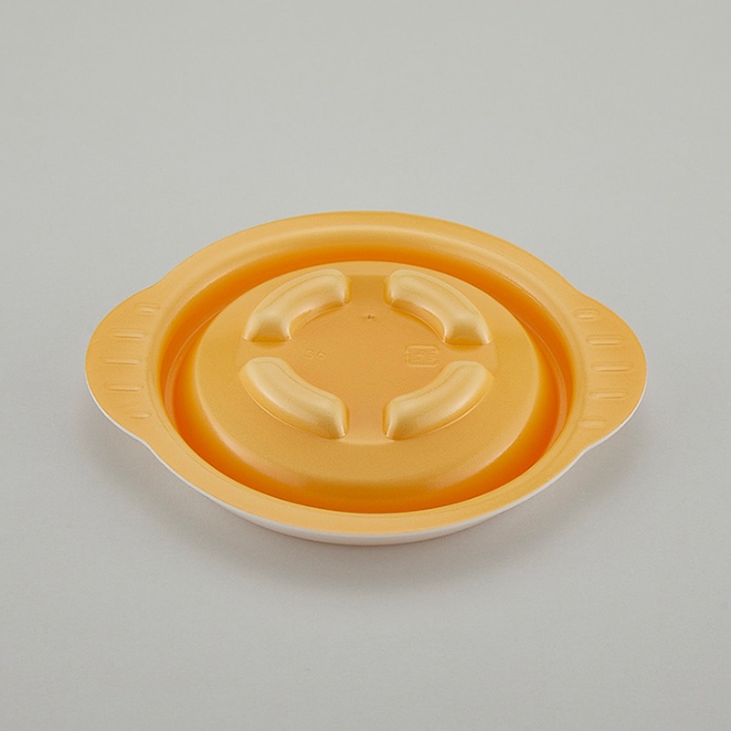 青葉紙業 丼容器 蓋 KD-145 金茶 272362 50枚/袋（ご注文単位12袋）【直送品】