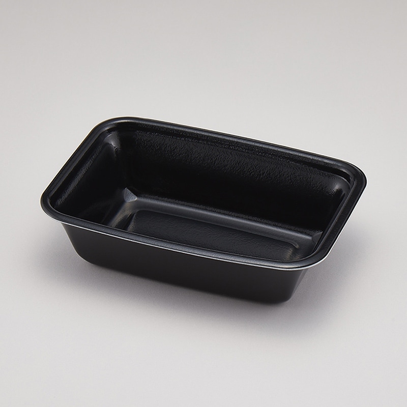 青葉紙業 お重容器 本体 BT-1 耐熱くろ内黒 272204 50個/袋（ご注文単位12袋）【直送品】