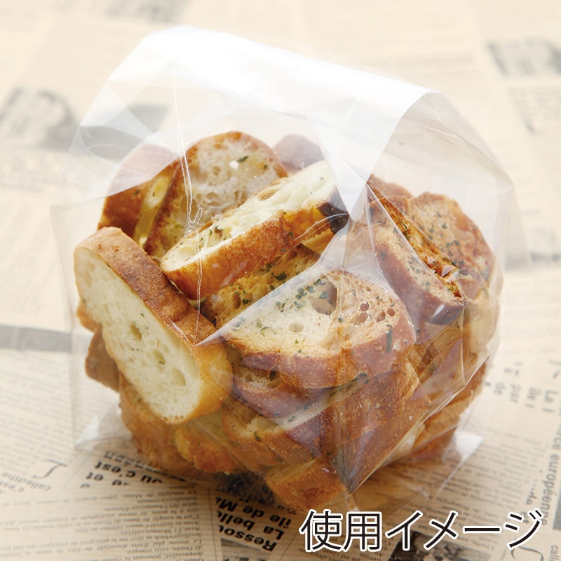 大阪ポリエチレン販売株式会社 OPガゼット袋 無地 9303 100枚/袋(ご注文単位10袋)【直送品】