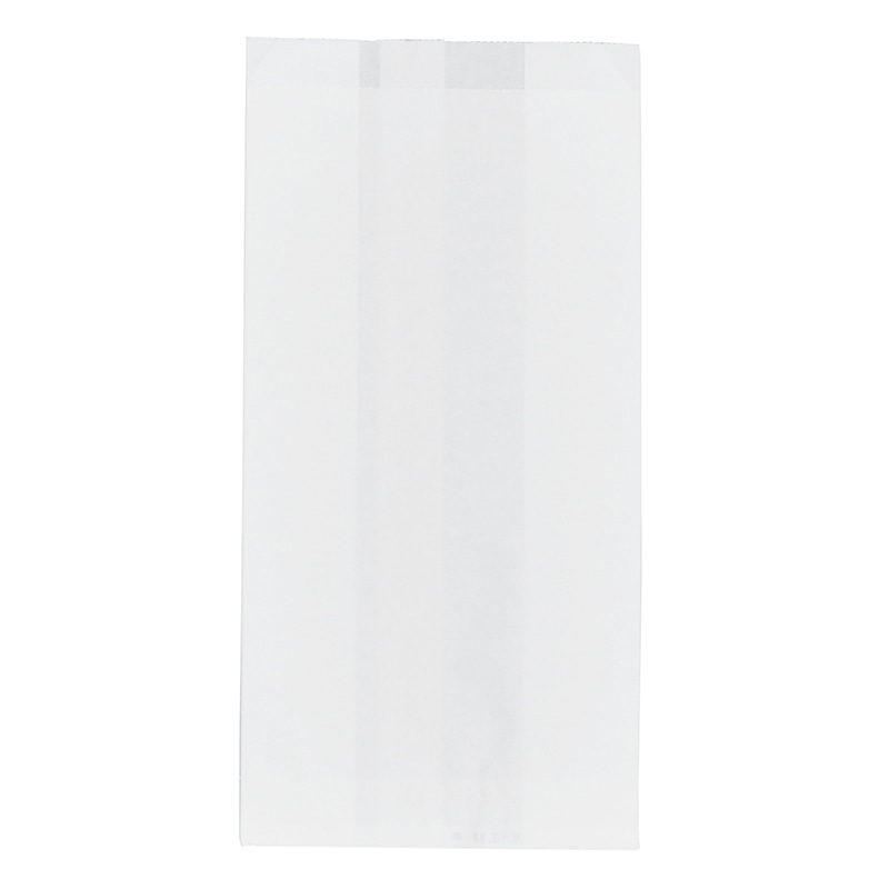 大阪ポリヱチレン販売 耐油袋　マチ付　No.64　白  7813 100枚/袋（ご注文単位20袋）【直送品】