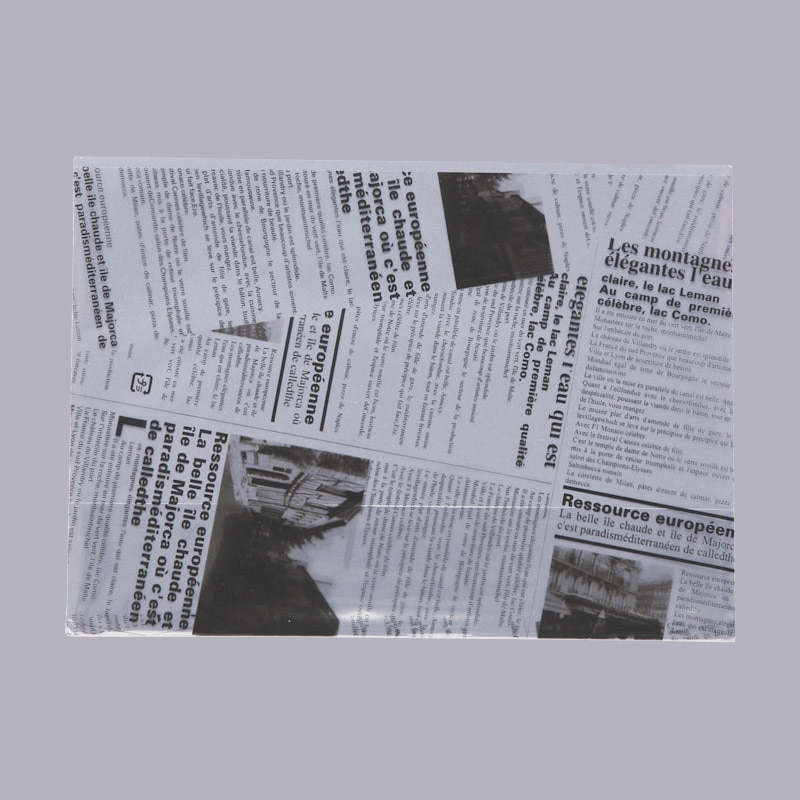 大阪ポリヱチレン販売 サンドウィッチ袋 ヨーロピアン縦型A ブラック 6573 100枚/袋(ご注文単位10袋)【直送品】