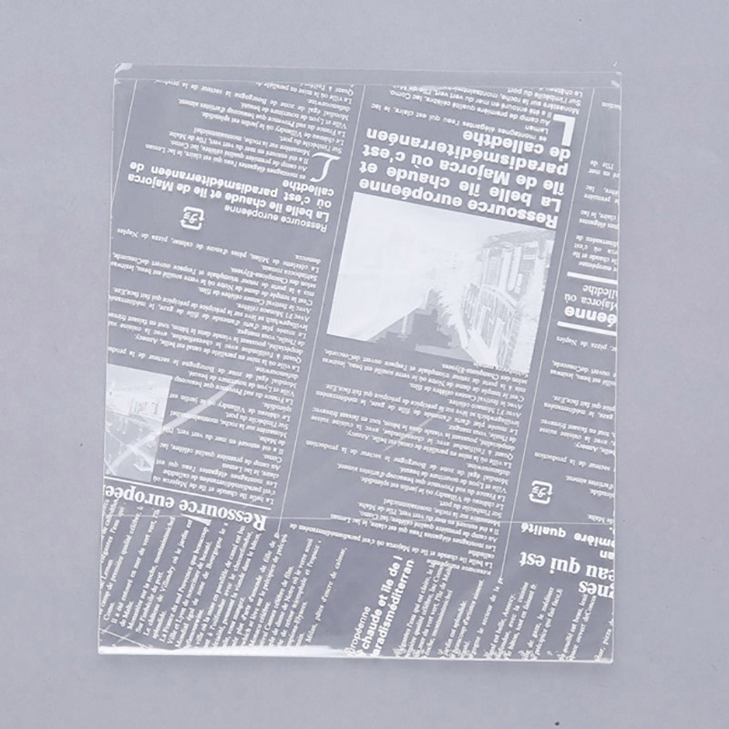 大阪ポリエチレン販売株式会社 ヨーロピアン縦型サンド　B　ホワイト  6684 100枚/袋（ご注文単位10袋）【直送品】