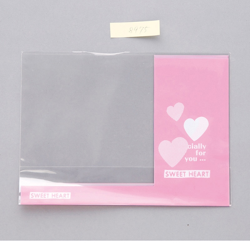 大阪ポリエチレン販売株式会社 スイートハート 縦型サンド ピンク 8975 1000枚/包(ご注文単位1包)【直送品】