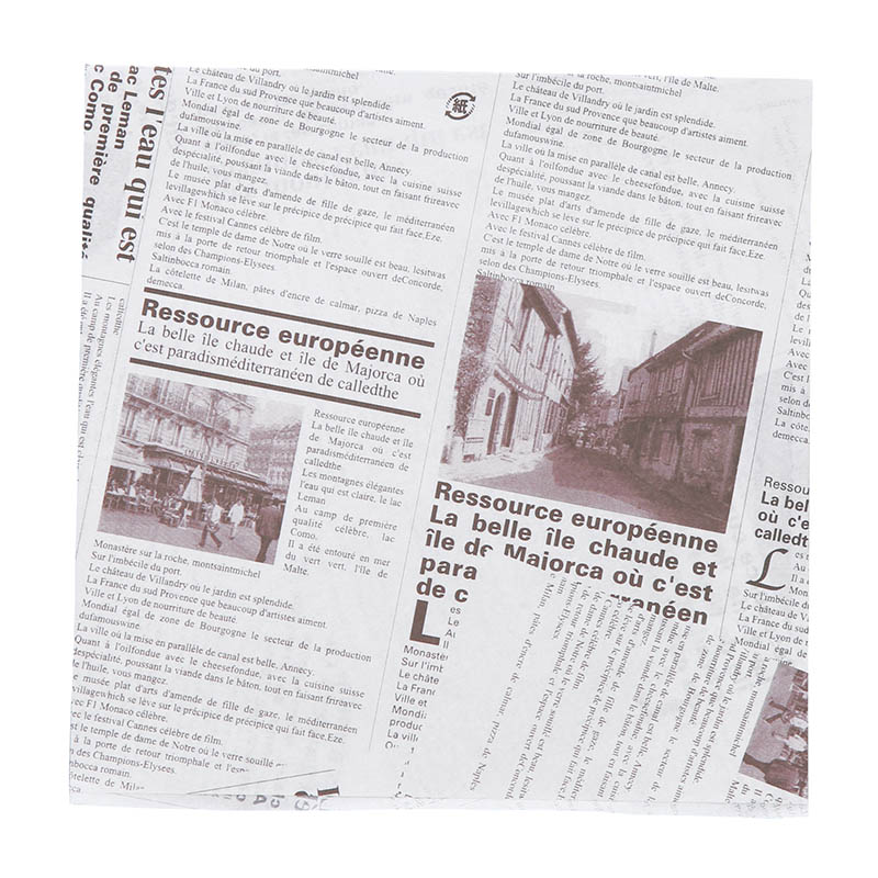 大阪ポリエチレン販売株式会社 ラミバーガー袋　ヨーロピアン  7111 500枚/袋（ご注文単位6袋）【直送品】