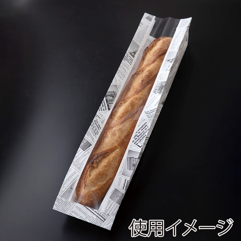 大阪ポリエチレン販売株式会社 フランスパン保存袋　ラミ　ヨーロピアンフェネット No.101 6350 500枚/箱（ご注文単位2箱）【直送品】