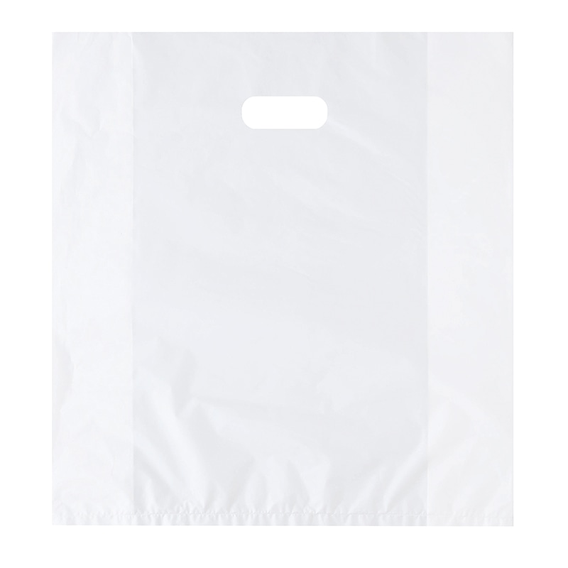 大阪ポリエチレン販売株式会社 1本食用手提袋　白ホーセキ袋 NO.23 1123 50枚/袋（ご注文単位20袋）【直送品】