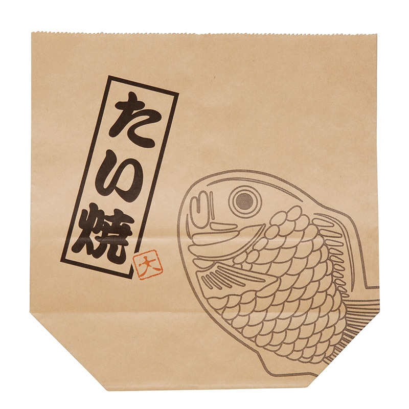 大阪ポリエチレン販売株式会社 亀甲袋 たい焼き用 2029 100枚/袋(ご注文単位10袋)【直送品】