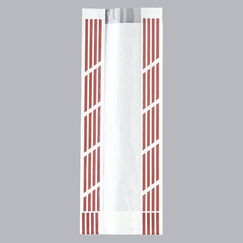 大阪ポリエチレン販売株式会社 窓付袋　ストライプフェネット　C No.320 8246 3000枚/箱（ご注文単位1箱）【直送品】