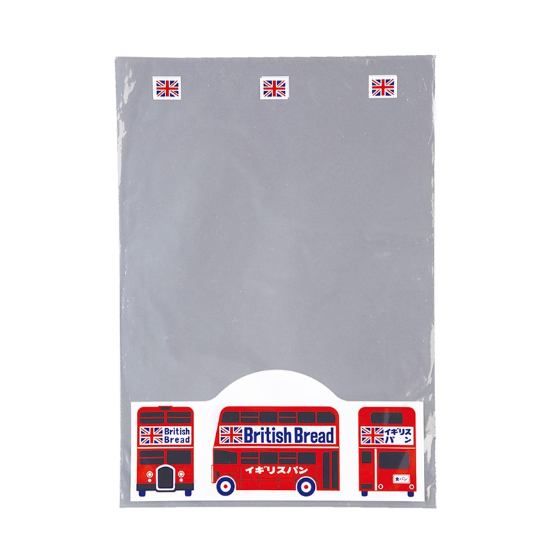 大阪ポリエチレン販売株式会社 レトロ調食パン　イギリスバス  4070 1000枚/包（ご注文単位1包）【直送品】