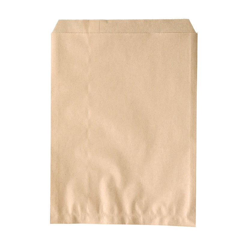 大阪ポリエチレン販売株式会社 無地未晒耐油平袋 茶 2号 No.216 7320 100枚/袋(ご注文単位20袋)【直送品】