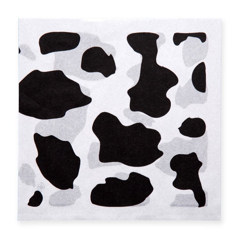 大阪ポリヱチレン販売 バーガー袋 8991 モーモー柄 100枚/袋