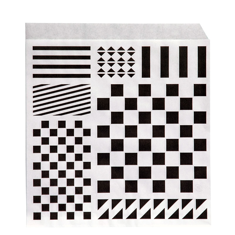 大阪ポリエチレン販売株式会社 耐油紙バーガー袋　S.A  9641 100枚/袋（ご注文単位10袋）【直送品】