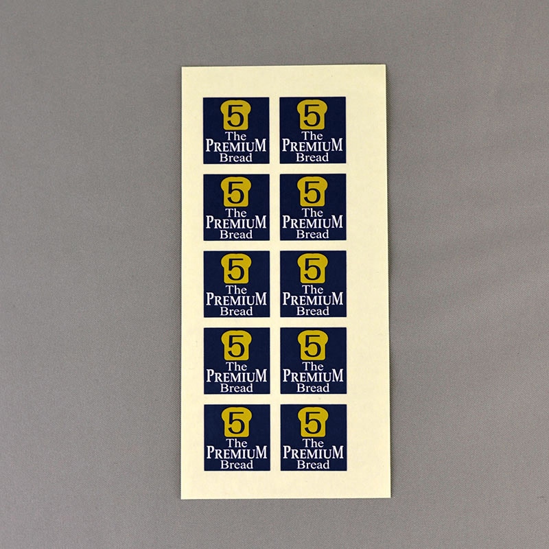 大阪ポリエチレン販売株式会社 プレミアム食パンラベル　5枚  15349 750枚/袋（ご注文単位1袋）【直送品】