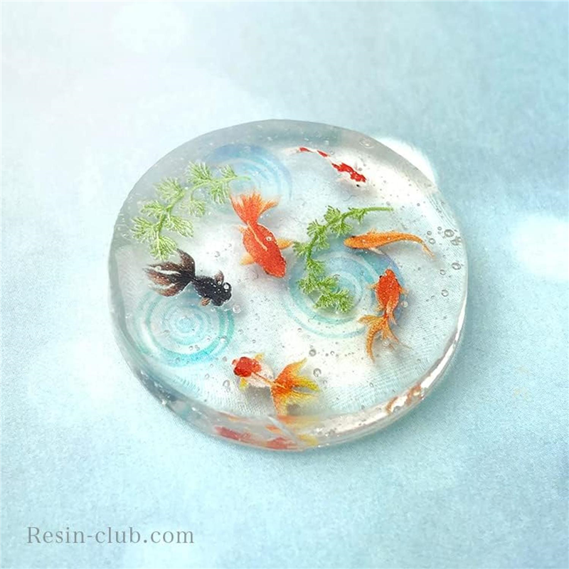 イングカワモトレジンクラブ 金魚2 両面 RC-KNG-102 1枚(ご注文単位1枚)【直送品】