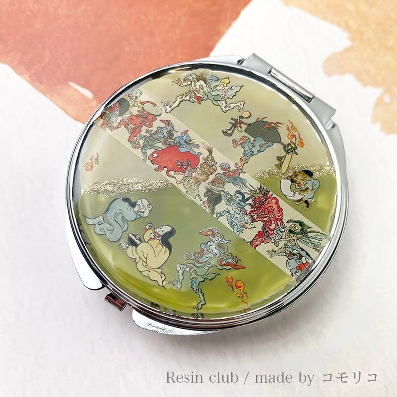 レジンクラブ妖怪百鬼夜行 両面印刷 レジン用シール 1枚(ご注文単位1枚)【直送品】