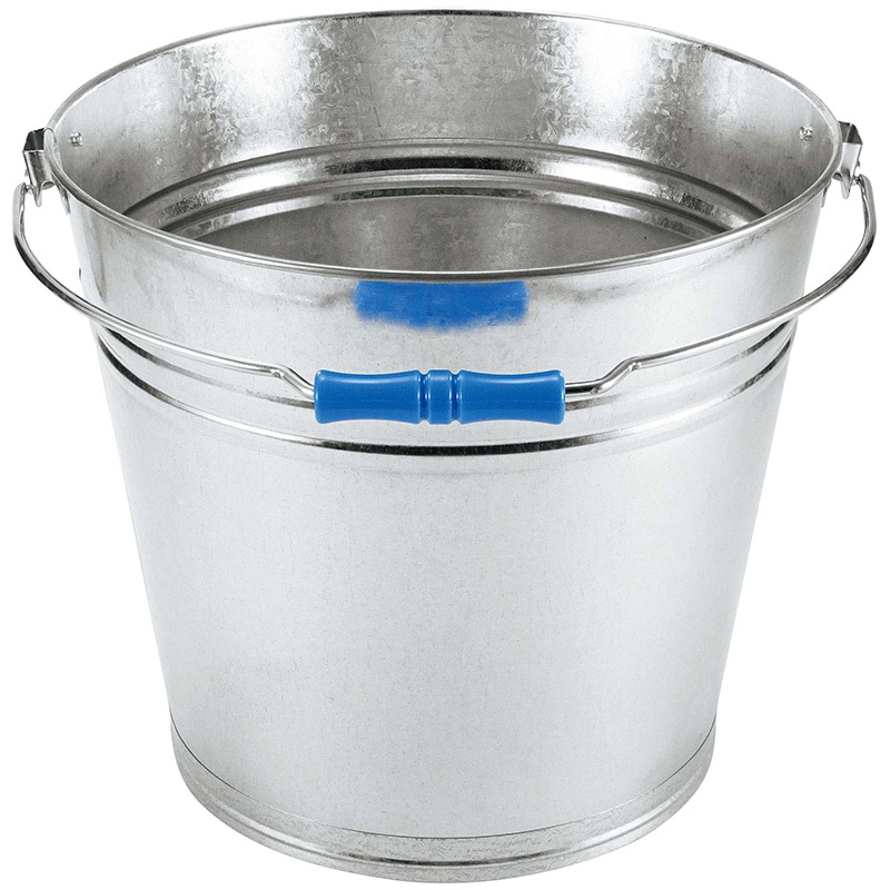 トタン製 バケツ 18型 16L 1個(ご注文単位1個)【直送品】