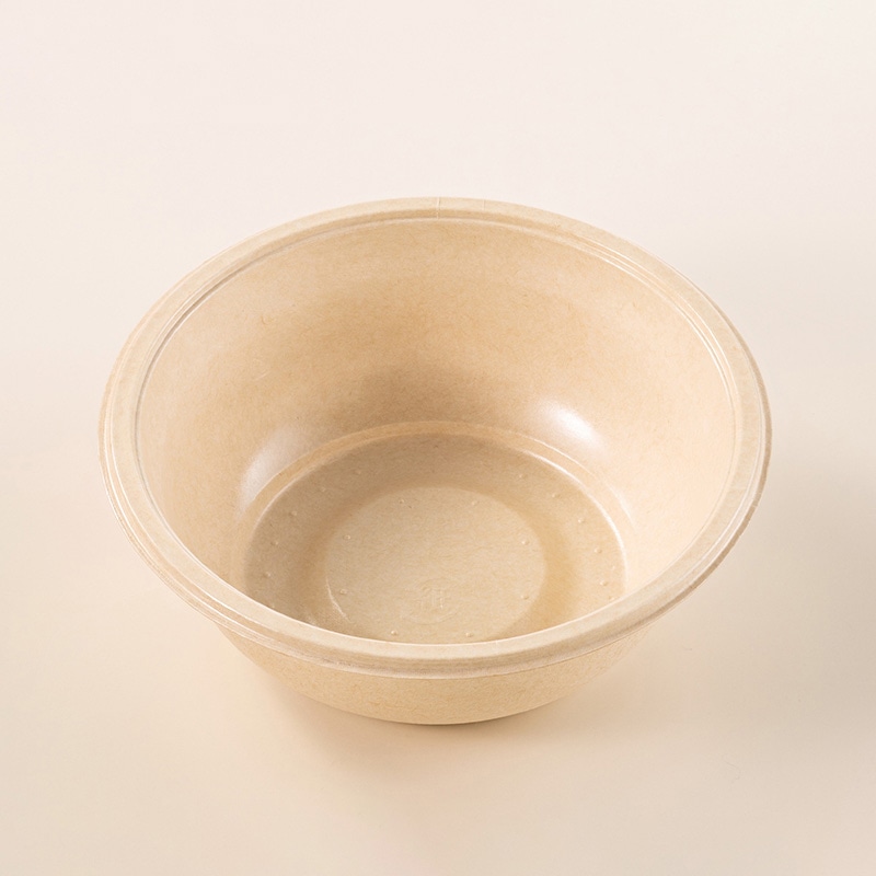 丸紅プラックス 丼容器　EUCALPユーカルプ　本体 MPD-12 ナチュラル 50枚/袋（ご注文単位18袋）【直送品】