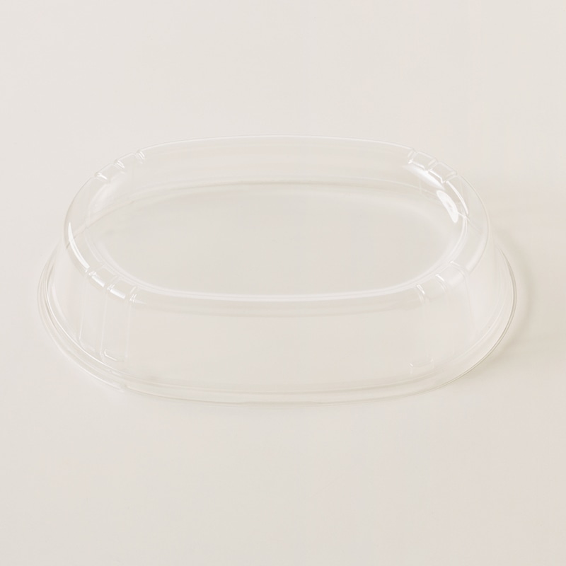 丸紅プラックス 弁当容器　EUCALPユーカルプ　中皿用外嵌合蓋 MPB-1  50枚/袋（ご注文単位16袋）【直送品】