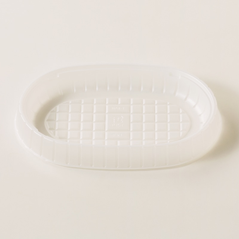 丸紅プラックス 弁当容器　EUCALPユーカルプ　中皿 MPB-1  50枚/袋（ご注文単位16袋）【直送品】